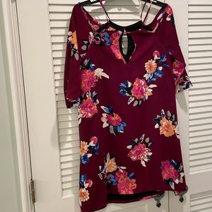 Floral mini dress, Size XS, Brand THREE EIGHTY TWO